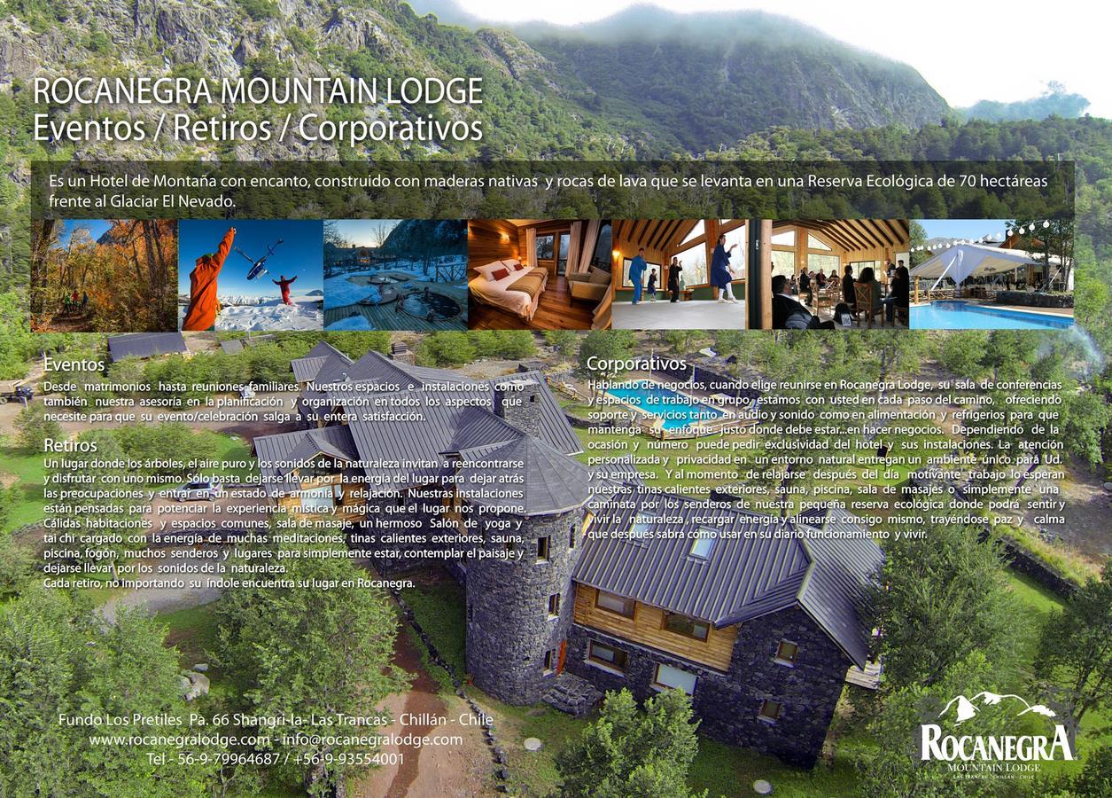 Rocanegra Mountain Lodge Las Trancas Bagian luar foto